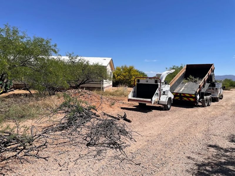 Wood Chipping in Sierra Vista
